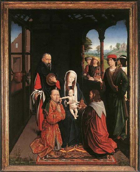 unknow artist Adoration of the Magi France oil painting art
